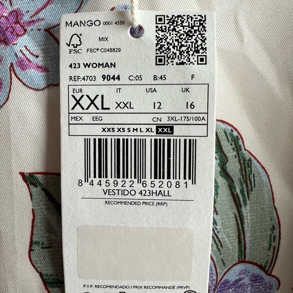 Mango Vibrant Floral Dress - Picture 5 of 5